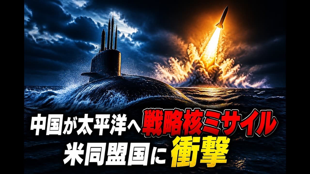 軍事ニュース: 中国が太平洋へ戦略核ミサイル 米同盟国に衝撃