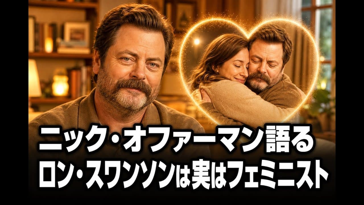 エンタメニュース: ニック・オファーマン語る ロン・スワンソンは実はフェミニスト