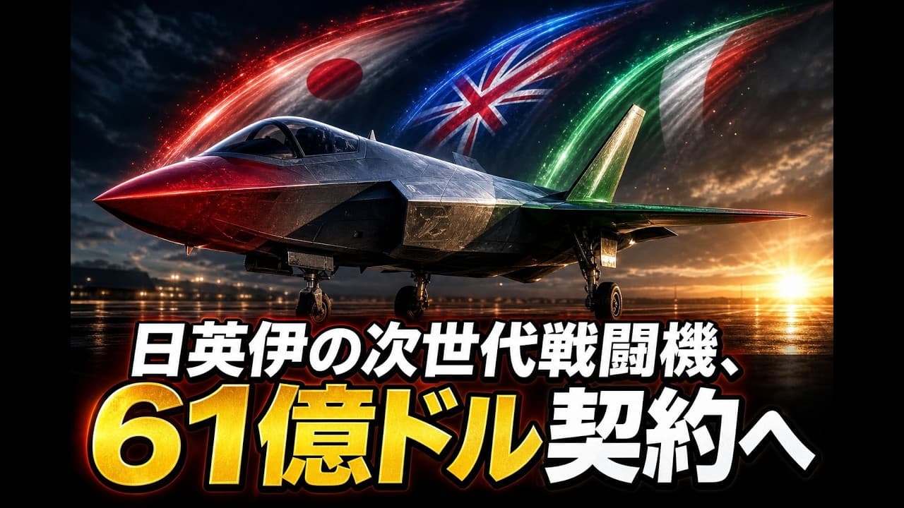 軍事ニュース: 日英伊の次世代戦闘機、61億ドル契約へ
