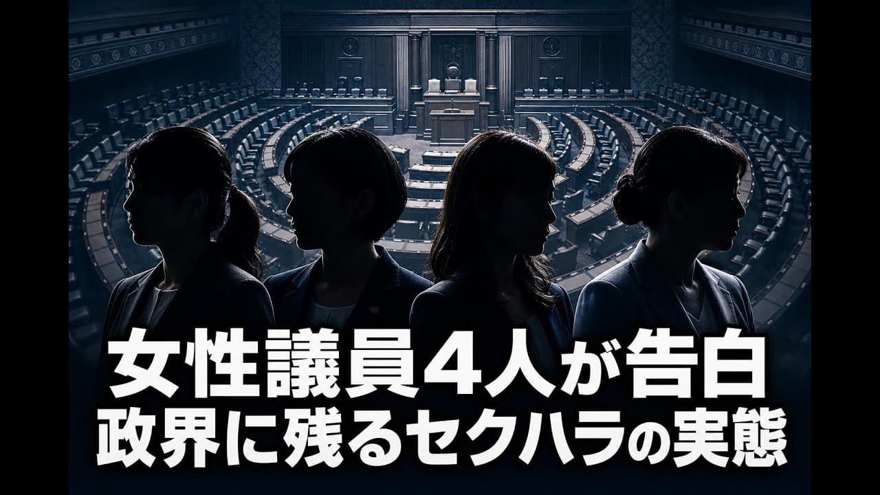 政治ニュース: 女性議員4人が告白 政界に残るセクハラの実態