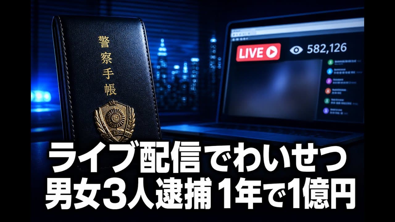 社会ニュース: ライブ配信でわいせつ 男女3人逮捕 1年で1億円