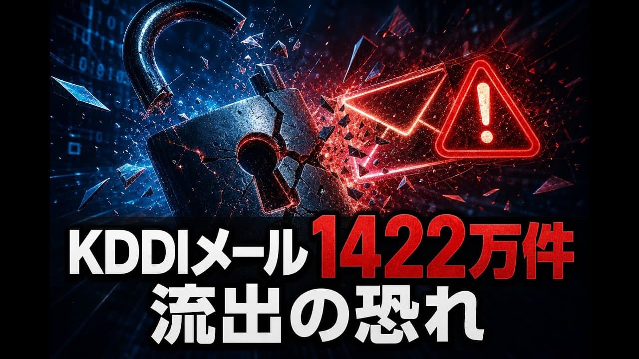 テクノロジーニュース: KDDIメール1422万件 流出の恐れ