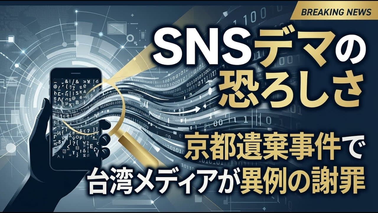 社会ニュース: SNSデマの恐ろしさ 京都遺棄事件で台湾メディアが異例の謝罪