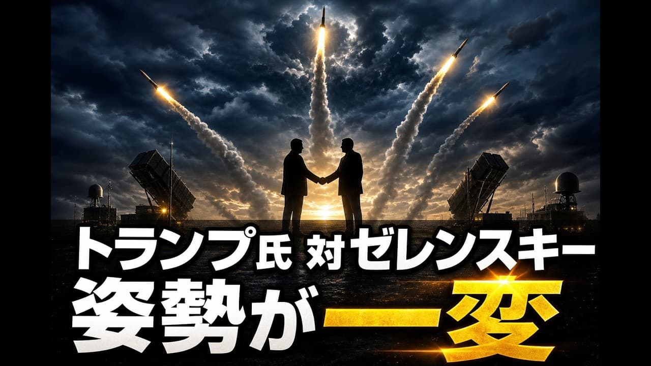 国際ニュース: トランプ氏 対ゼレンスキー姿勢が一変