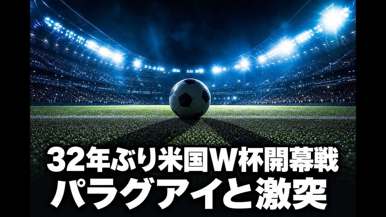 スポーツニュース: 32年ぶり米国W杯開幕戦 パラグアイと激突