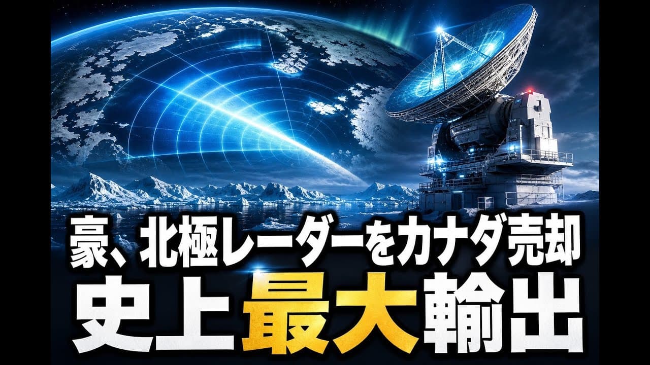 軍事ニュース: 豪、北極レーダーをカナダ売却 史上最大輸出