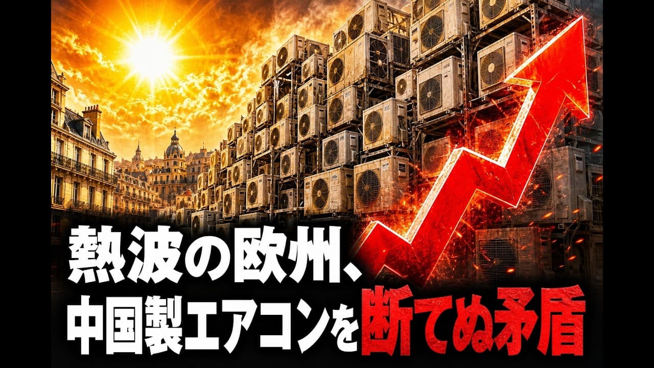 経済ニュース: 熱波の欧州、中国製エアコンを断てぬ矛盾