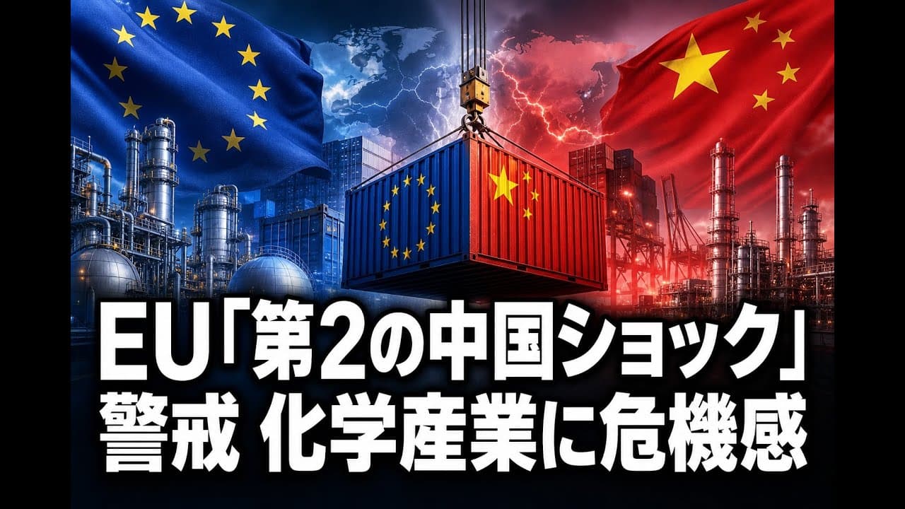 経済ニュース: EU「第2の中国ショック」警戒 化学産業に危機感
