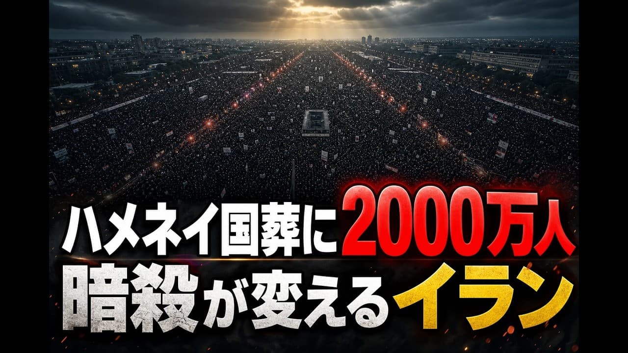 国際ニュース: ハメネイ国葬に2000万人 暗殺が変えるイラン