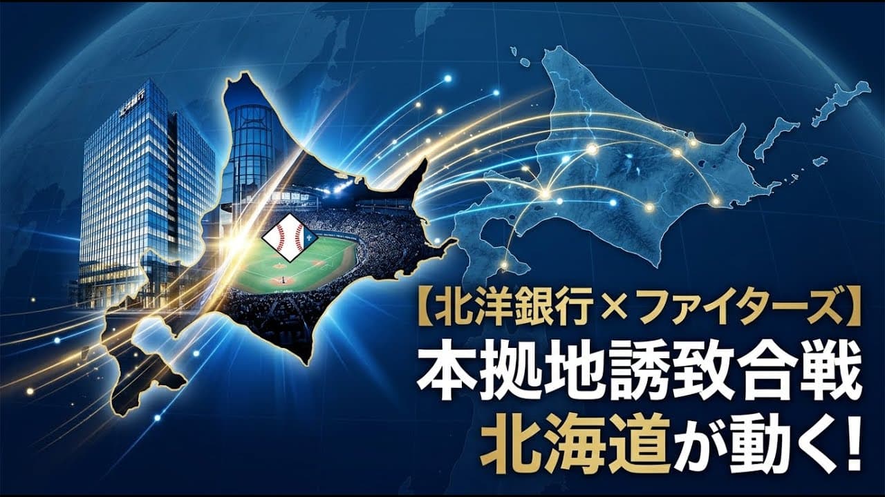 ビジネスニュース: 北洋銀行がファイターズと提携！加速する2軍本拠地の誘致合戦