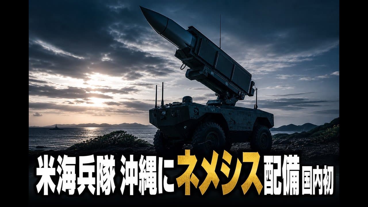 軍事ニュース: 米海兵隊 沖縄にネメシス配備 国内初
