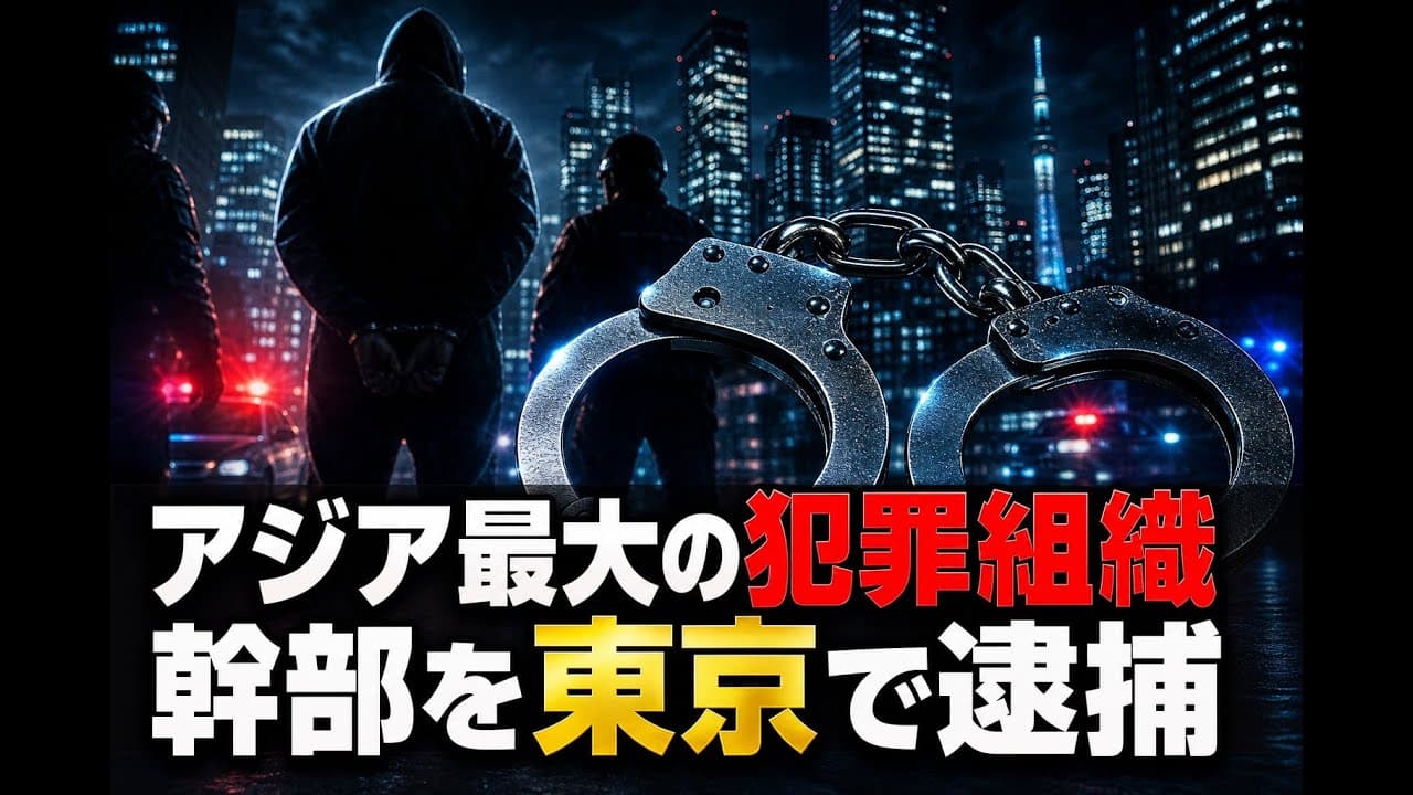 社会ニュース: アジア最大の犯罪組織 幹部を東京で逮捕