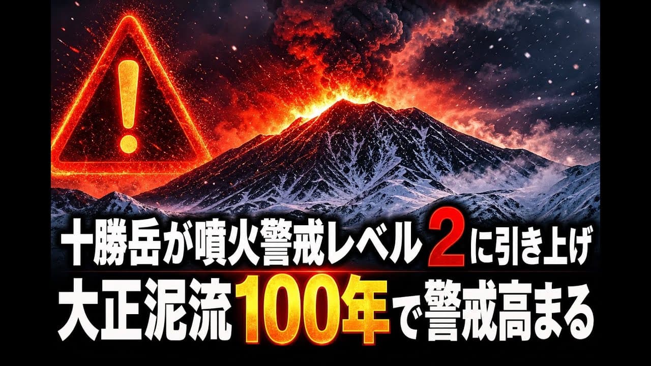 災害ニュース: 十勝岳が噴火警戒レベル2に引き上げ 大正泥流100年で警戒高まる