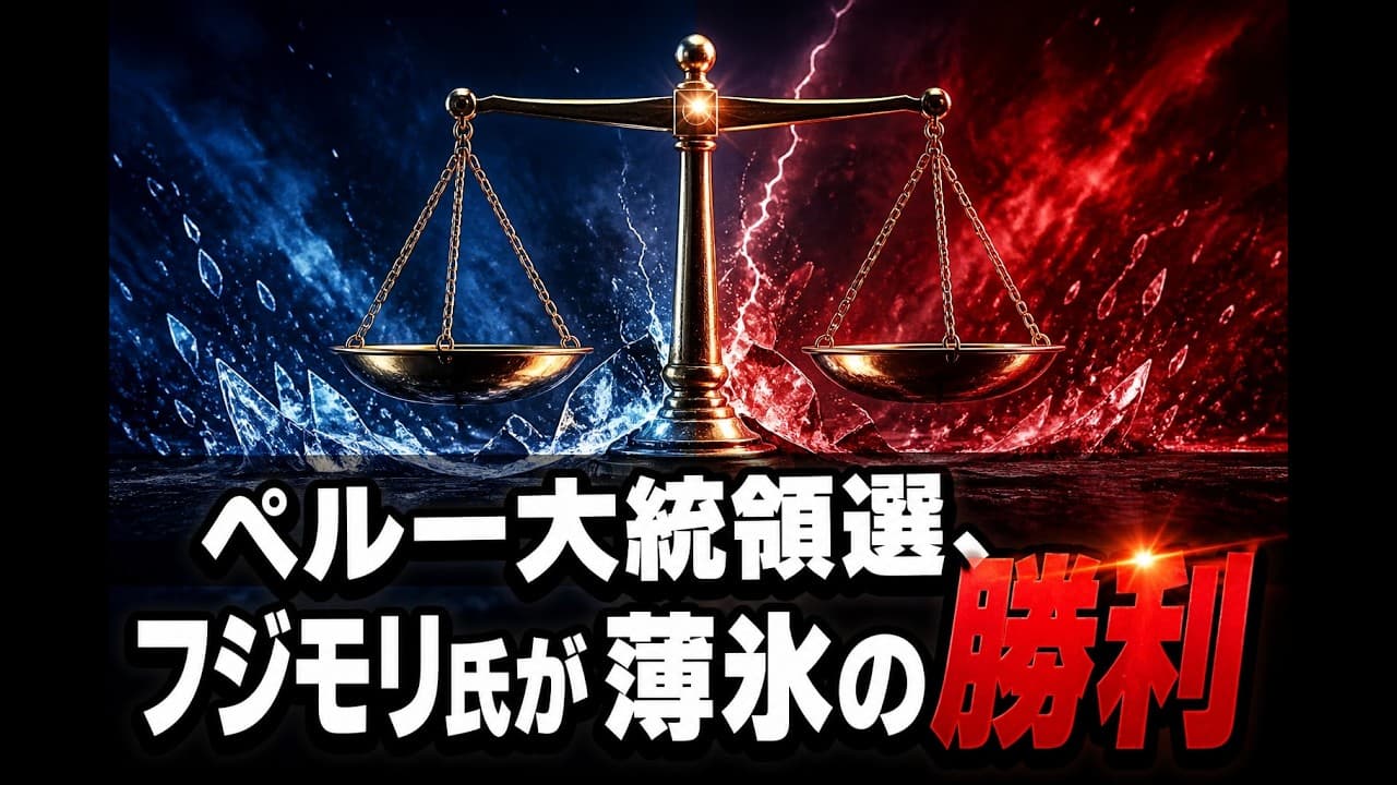 国際ニュース: ペルー大統領選、フジモリ氏が薄氷の勝利