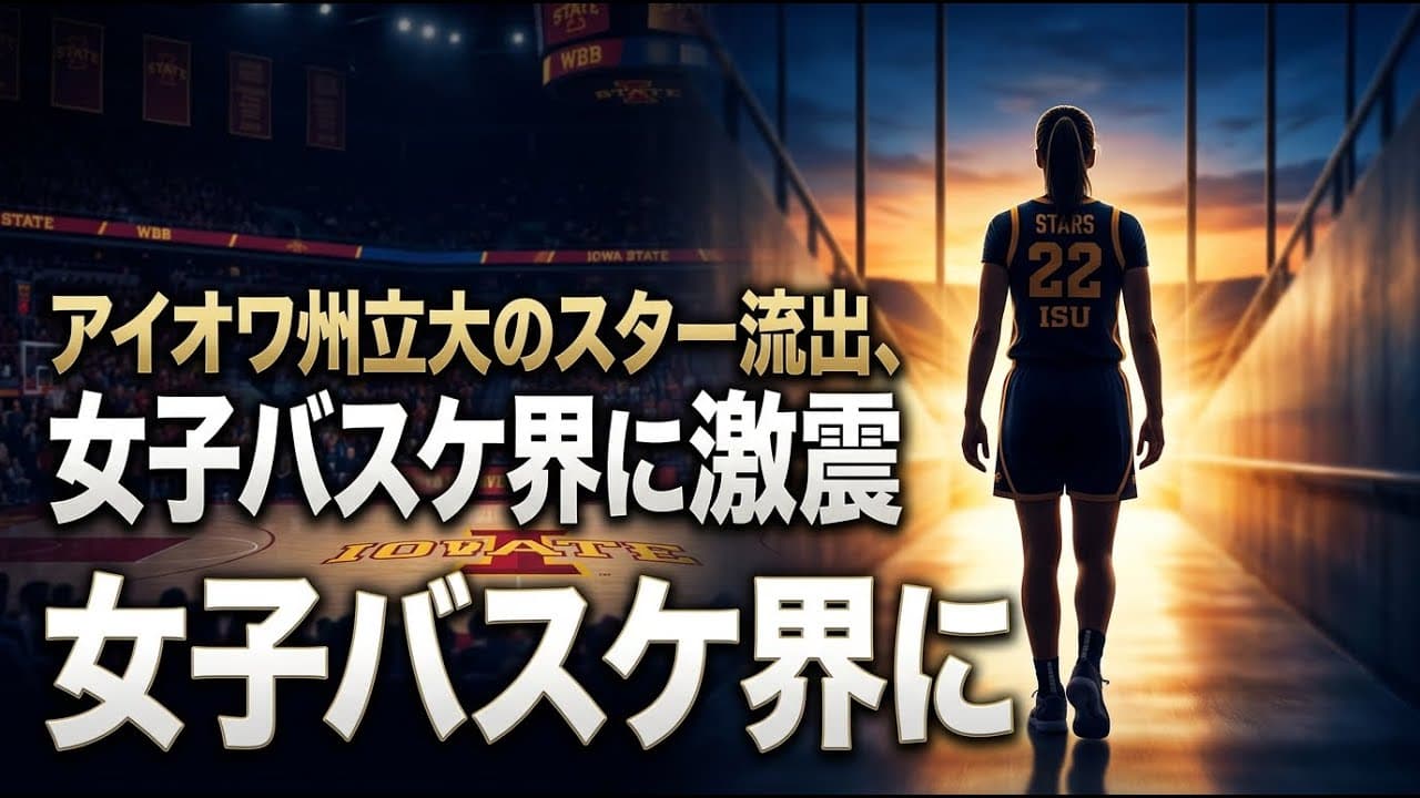 スポーツニュース: アイオワ州立大のスター流出、女子バスケ界に激震