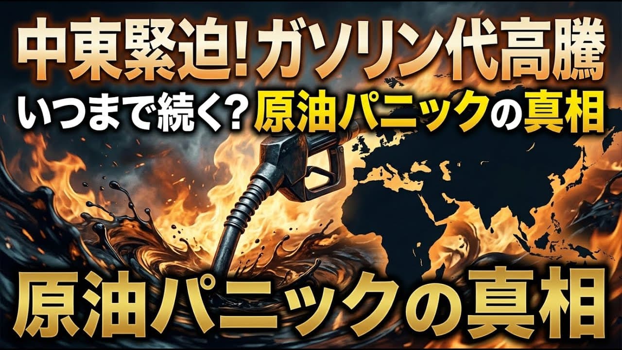 経済ニュース: 中東緊迫！ガソリン代高騰はいつまで続く？原油パニックの真相