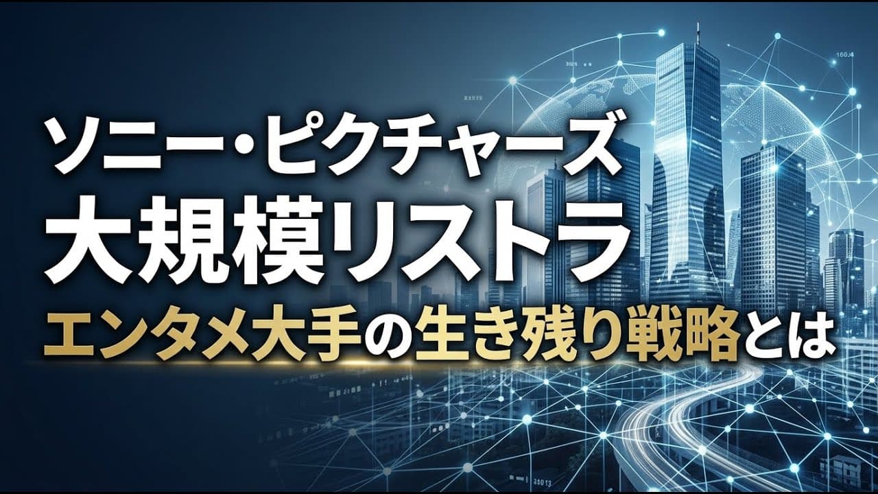 ビジネスニュース: ソニー・ピクチャーズが大規模リストラ。エンタメ大手の生き残り戦略とは