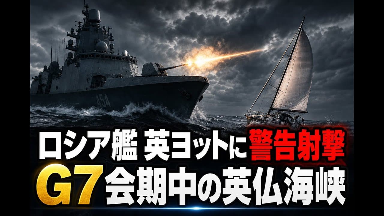 軍事ニュース: ロシア艦 英ヨットに警告射撃 G7会期中の英仏海峡