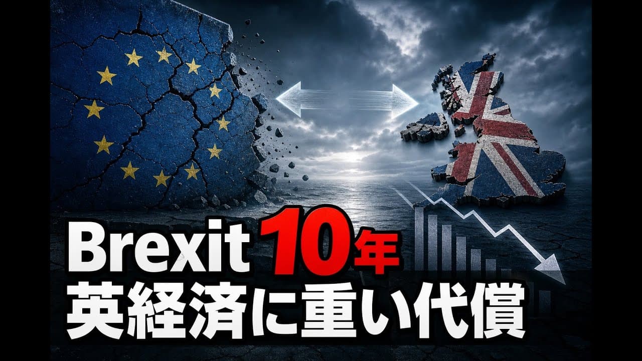 経済ニュース: Brexit10年 英経済に重い代償