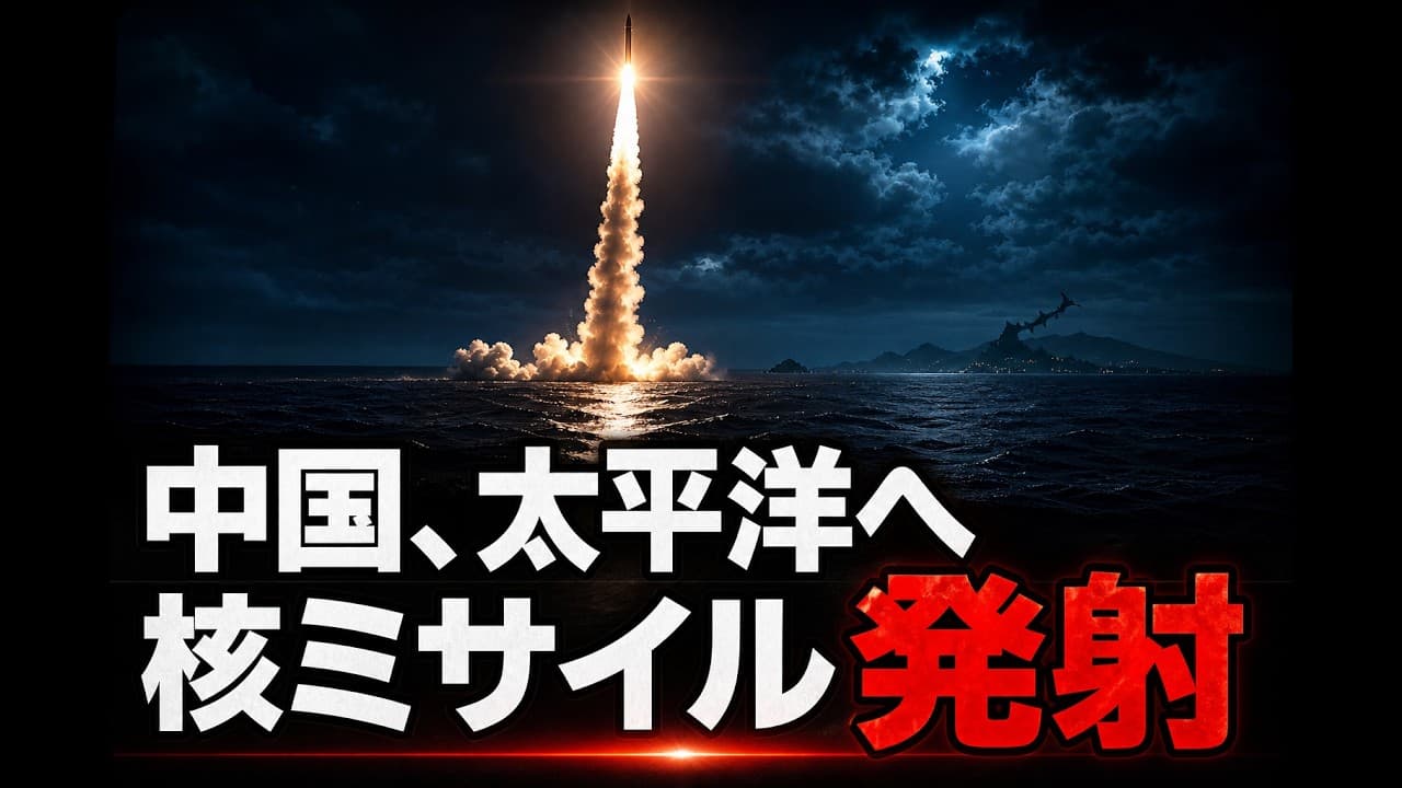 軍事ニュース: 中国、太平洋へ核ミサイル発射
