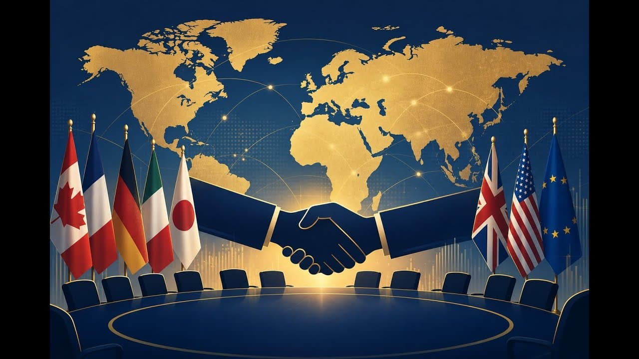 経済ニュース: G7財務相会合 イラン情勢と世界的不均衡への対応を協議