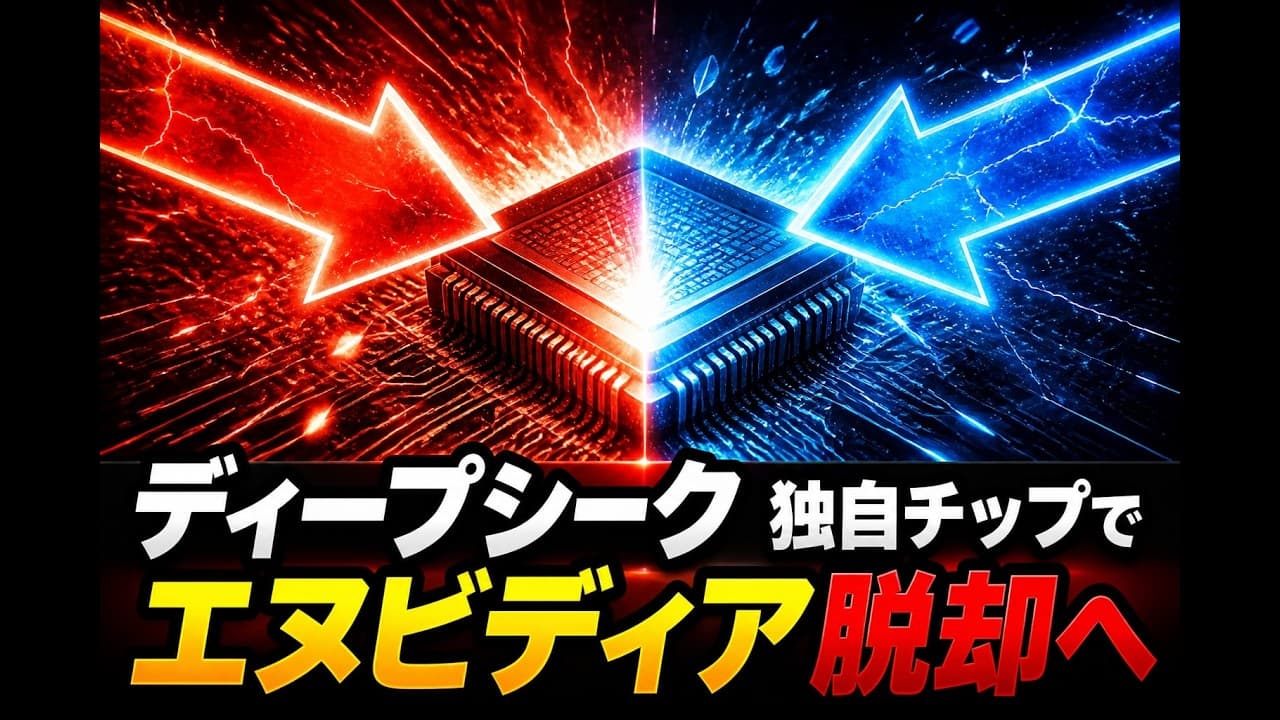 ビジネスニュース: ディープシーク 独自チップでエヌビディア脱却へ