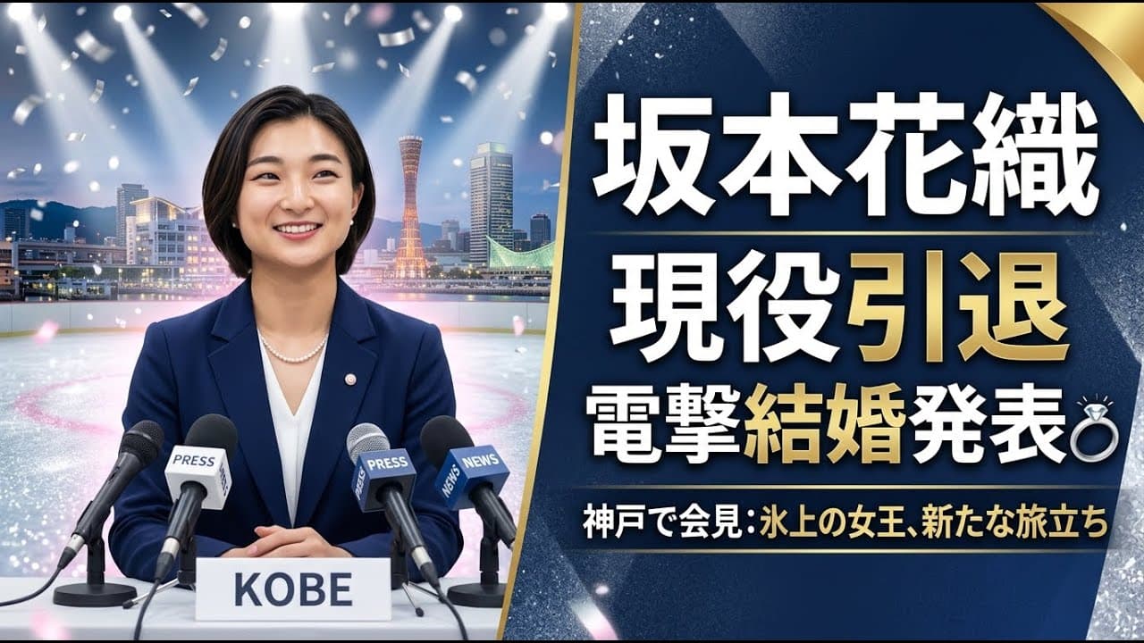 スポーツニュース: 坂本花織が現役引退 神戸で会見 結婚も電撃発表