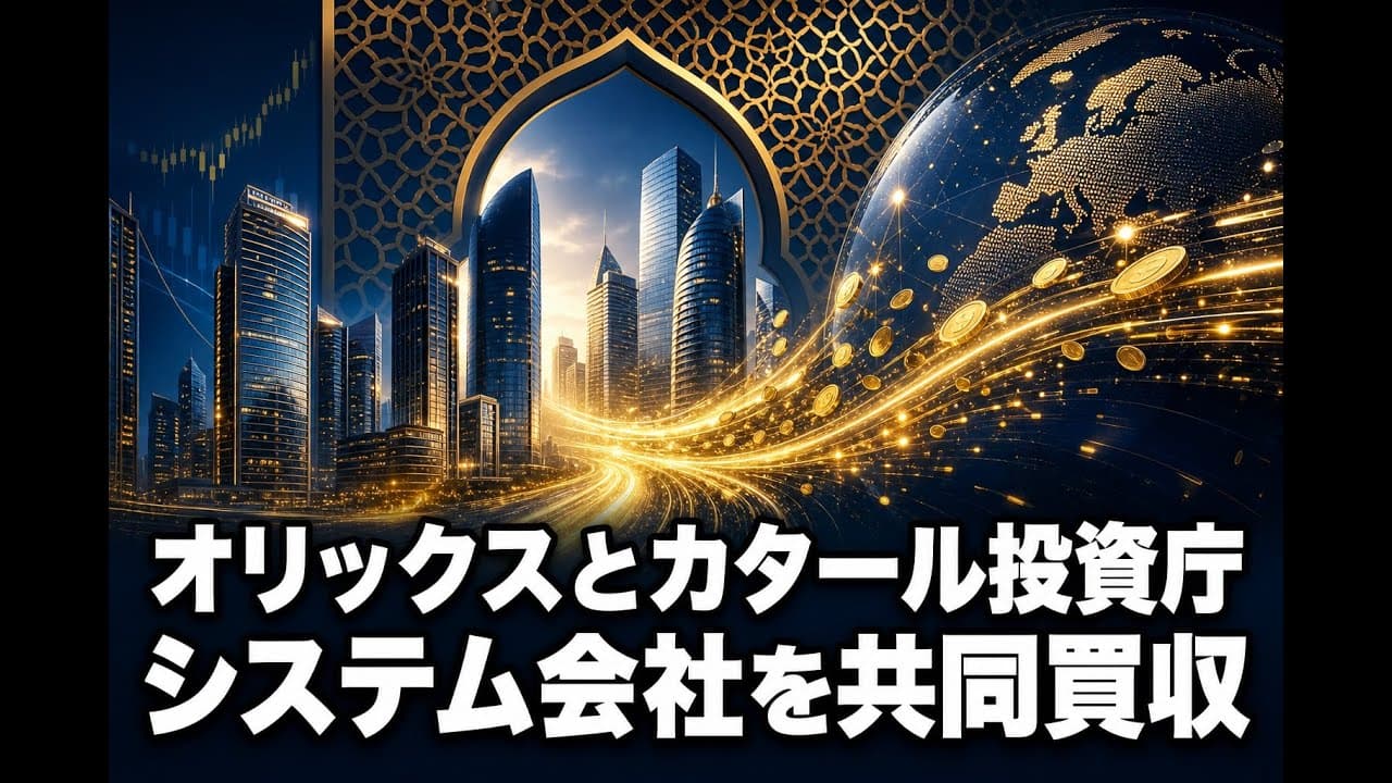 ビジネスニュース: オリックスとカタール投資庁 システム会社を共同買収