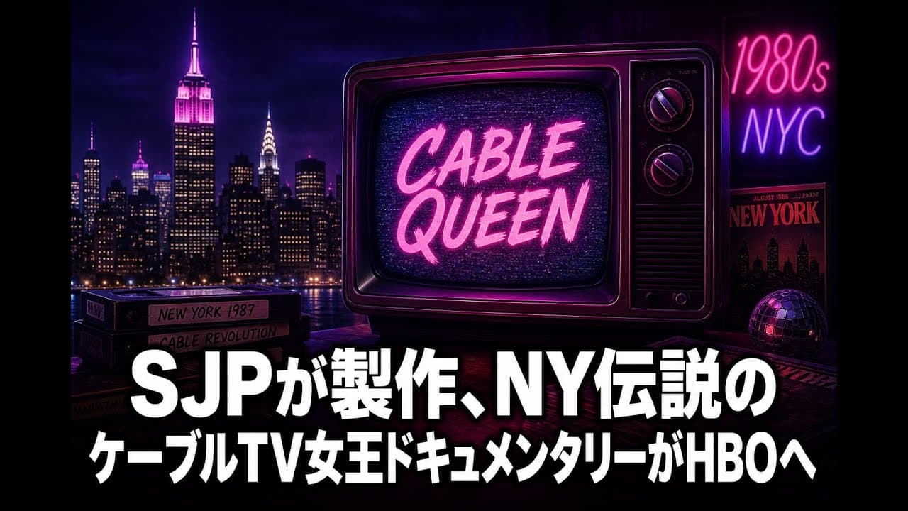 エンタメニュース: SJPが製作、NY伝説のケーブルTV女王ドキュメンタリーがHBOへ