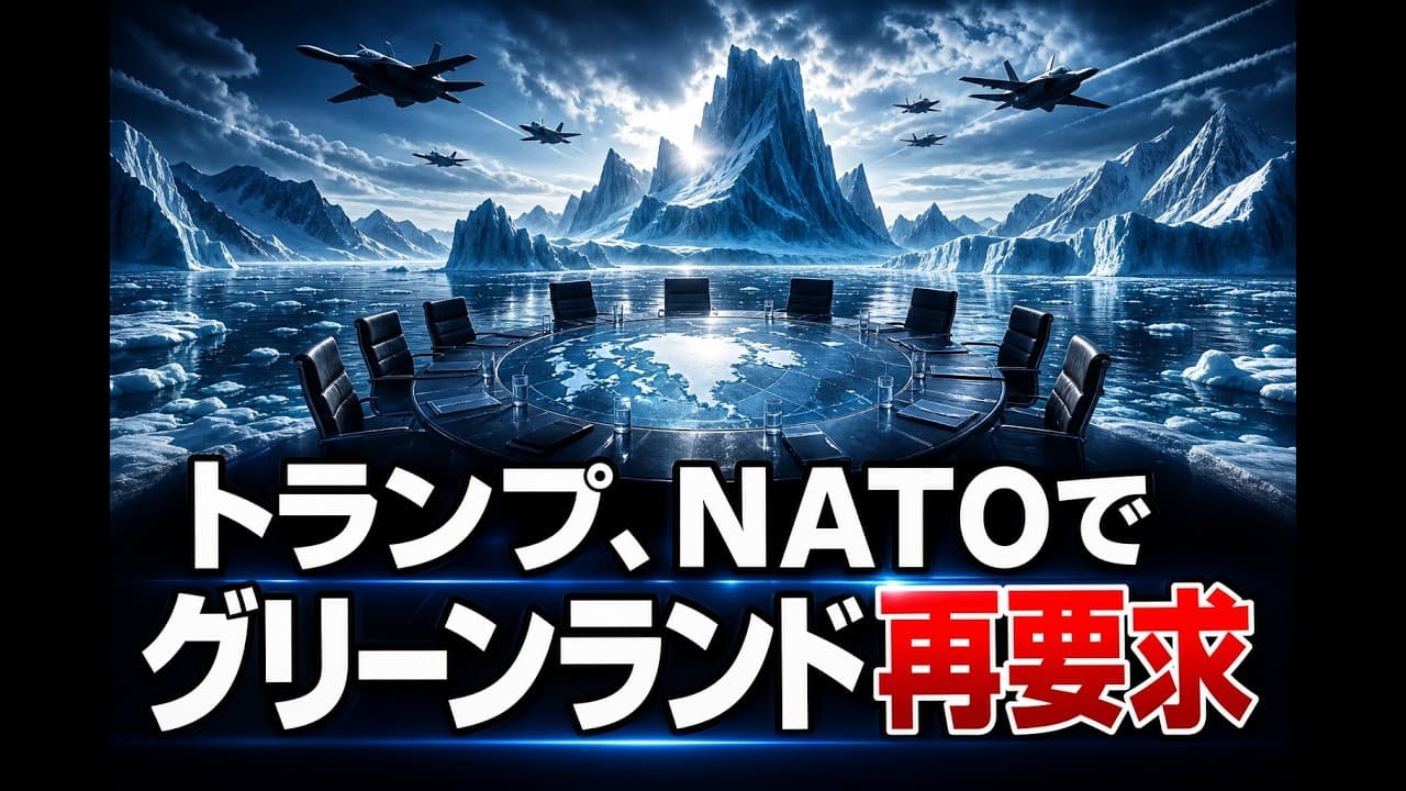 政治ニュース: トランプ、NATOでグリーンランド再要求