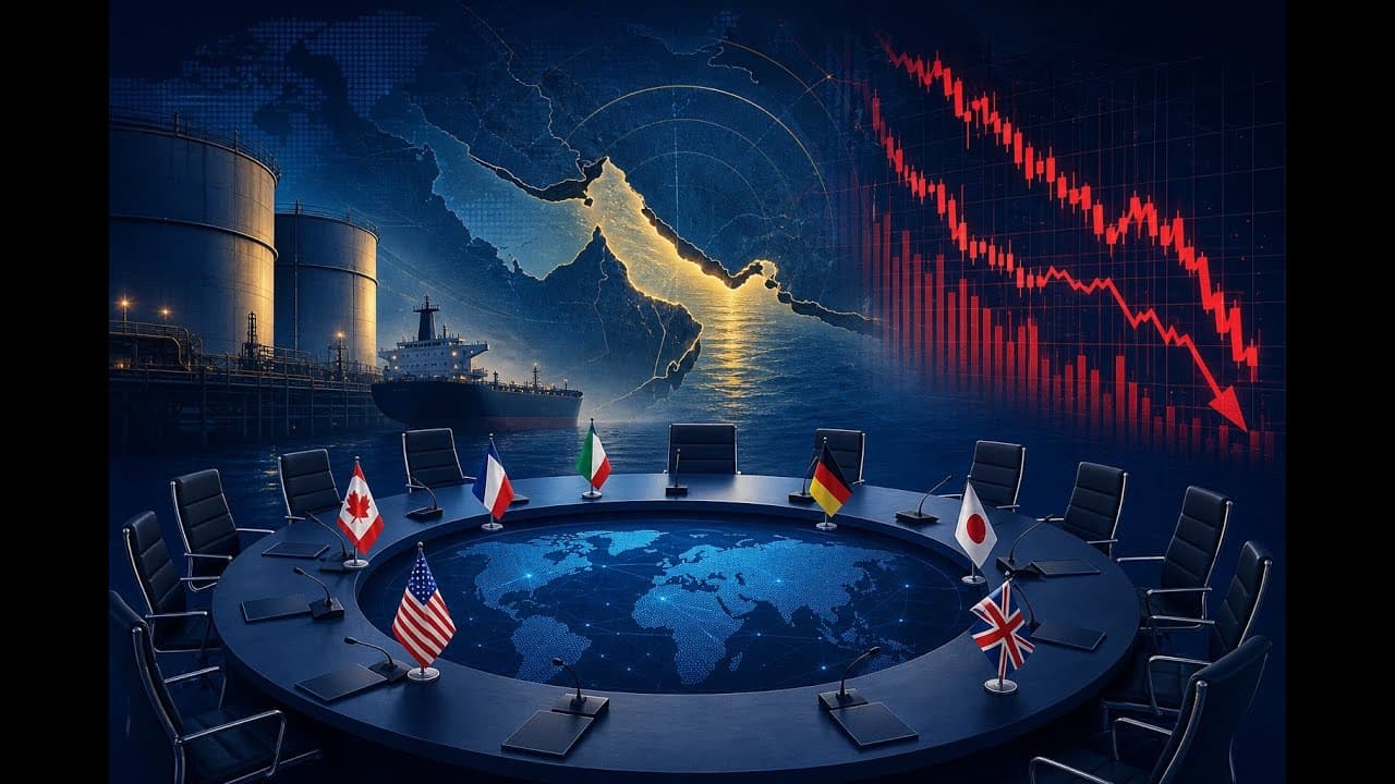 経済ニュース: G7パリ会議 ホルムズ海峡危機と債券市場の動揺が最大の焦点に