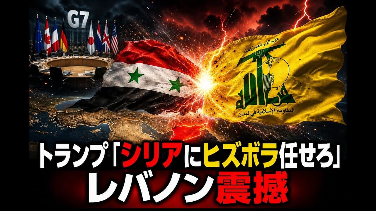 政治ニュース: トランプ「シリアにヒズボラ任せろ」レバノン震撼