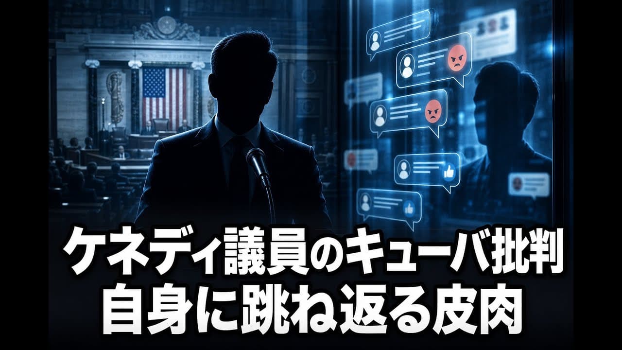 政治ニュース: ケネディ議員のキューバ批判 自身に跳ね返る皮肉