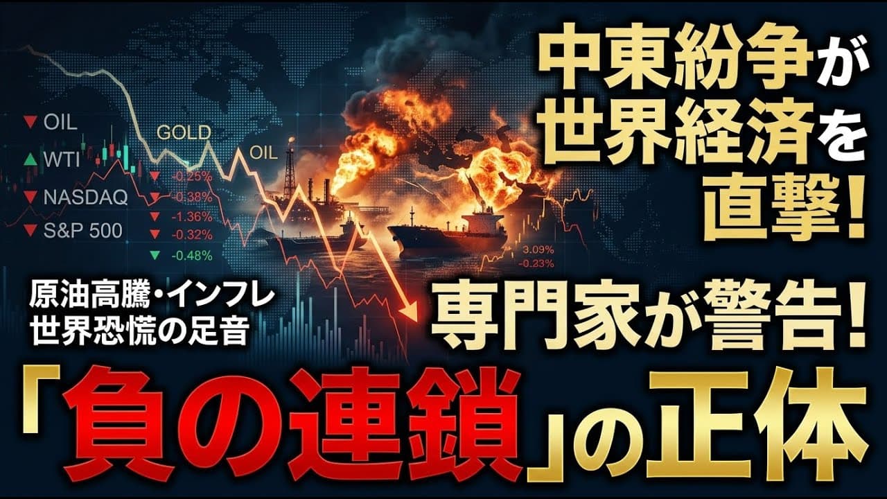 経済ニュース: 中東紛争が世界経済に落とす影 専門家が警告する「負の連鎖」の正体