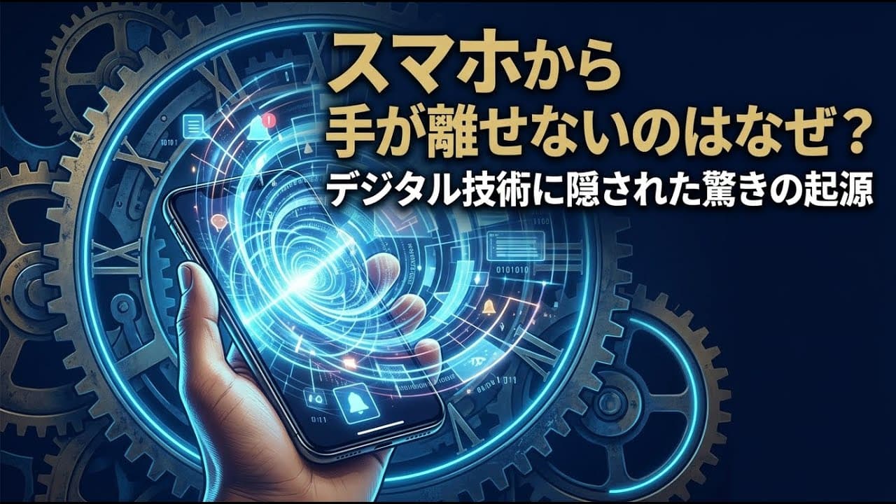 テクノロジーニュース: スマホから手が離せないのはなぜ？デジタル技術に隠された驚きの起源