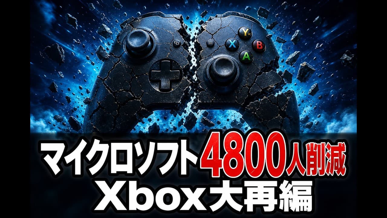 ビジネスニュース: マイクロソフト4800人削減 Xbox大再編